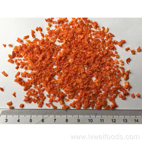 High quality dehydrated carrot granules 5*5mm